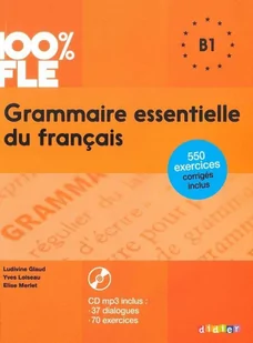 DIDIER Grammaire essentielle du français B1 Książka + CD audiio - Didier - Książki do nauki języka francuskiego - miniaturka - grafika 1