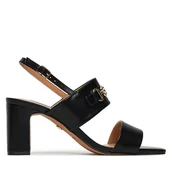 Sandały damskie - Sandały Nine West 2489-19 Czarny - miniaturka - grafika 1