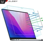 Filtry prywatyzujące - Filtr Alogy Folia ochronna Matowa na ekran do MacBook Pro 13, Air 13 M1 Alogy Screen Protect Film z filtrem Anti Blue - miniaturka - grafika 1