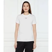 Koszulki i topy damskie - BOSS ORANGE T-shirt C_Elogo_21 | Regular Fit - miniaturka - grafika 1