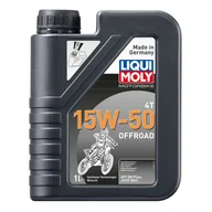 Oleje silnikowe - LIQUI Moly 3057 Motor Bike 4T 15W-50 Offroad 1L 3057 - miniaturka - grafika 1