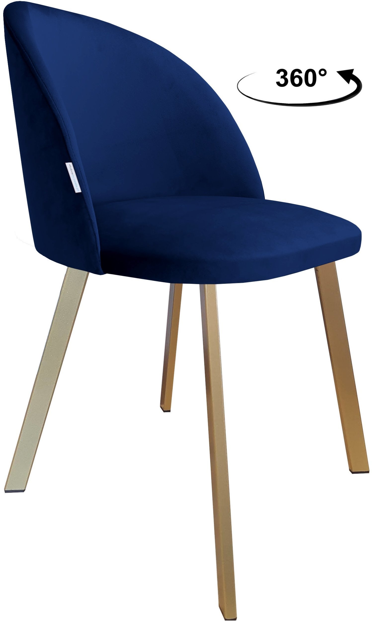 Krzesło obrotowe Colin podstawa Profil złota MG16