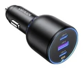 Ładowarki do telefonów - Ugreen EC703, USB + 2x USB-C, 75W czarna - miniaturka - grafika 1