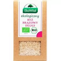 EkoWital RYŻ BRĄZOWY DŁUGI BIO 500 g - 5908249970427 - Ryż - miniaturka - grafika 1