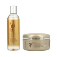Zestawy kosmetyków damskich - WELLA SP LUXE OIL Keratynowy zestaw do włosów szampon 200ml+maska 150ml - miniaturka - grafika 1