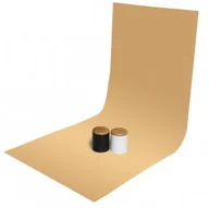 Tła fotograficzne - GlareOne PVC 60x130 cm pomarańczowe - miniaturka - grafika 1