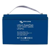 Ładowarki i akumulatory - Akumulator Victron Energy LiFePO4 Superpack 100Ah 12V BMS - miniaturka - grafika 1