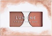Cienie do powiek - Lumene Bright Eyes Eyeshadow Duo 4 Fresh Autumn - miniaturka - grafika 1