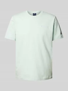 T-shirt z wyhaftowanym logo - Koszulki męskie - miniaturka - grafika 1