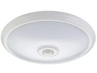 Lampy ogrodowe - Plafon LED z czujnikiem ruchu i zasilaniem awaryjnym Maclean, czujnik PIR i zasilanie awaryjne, zasięg 6m, 12W, barwa neutralna - miniaturka - grafika 1