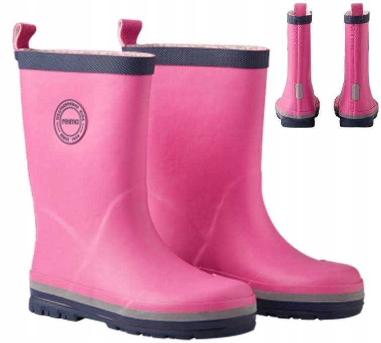 Kalosze dziecięce REIMA Taika pink, roz. 23