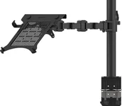 Części i akcesoria do laptopów - Lindy Ramię na laptopa, czarne - miniaturka - grafika 1