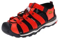 Buty dla dziewczynek - KEEN Newport Neo H2 Aqua buty dziecięce, uniseks, Wielokolorowy Fiery Red Golden Rod 1020609, 34 EU - miniaturka - grafika 1