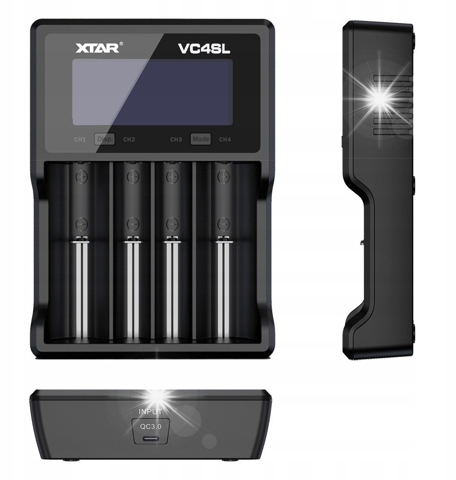 Ładowarka Xtar ŁADOWARKA Li-Ion Ni-MH AA AAA 18650 Xtar VC4 LCD