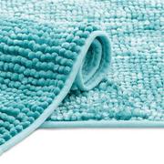 Dywaniki łazienkowe - Niebieski dywanik łazienkowy AmeliaHome Bati, 70x120 cm - miniaturka - grafika 1
