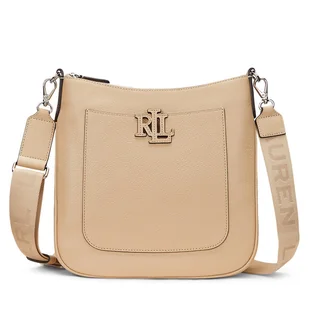 Torebka LAUREN RALPH LAUREN Cameryn 431970152006 Beżowy - Torebki damskie - miniaturka - grafika 1