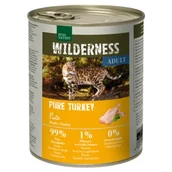 Mokra karma dla kotów - REAL NATURE WILDERNESS Adult Pure Turkey 24x800 g - miniaturka - grafika 1