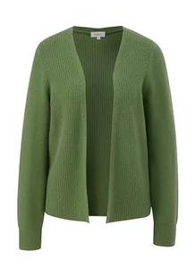 s.Oliver Sales GmbH & Co. KG/s.Oliver Damski kardigan z mieszanki wełny sweter z dzianiny z mieszanki wełny, zielony, 40 - Swetry damskie - miniaturka - grafika 1