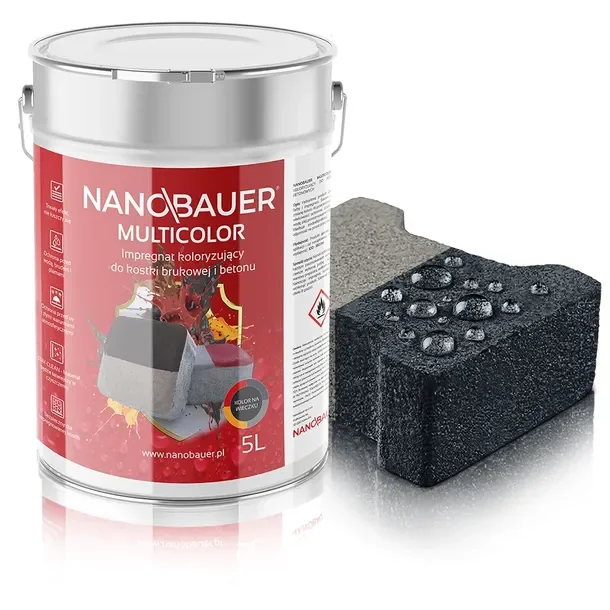 NANOBAUER MULTICOLOR 5l Puszka Antracytowy 7016