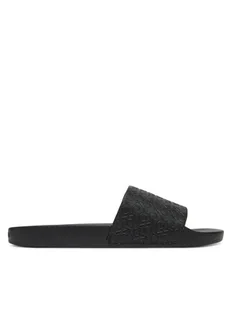 Calvin Klein Klapki Pool Slide Mono HM0HM01968 Czarny - Klapki i japonki męskie - miniaturka - grafika 1