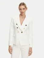 Marynarki i żakiety damskie - ARTIGLI Marynarka ACGI000839 Biały Regular Fit - miniaturka - grafika 1