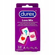 Prezerwatywy - Durex Love Mix, Zestaw 4 Rodzaje Prezerwatyw, 12szt - miniaturka - grafika 1