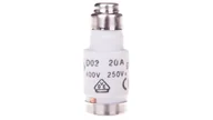 Bezpieczniki elektryczne - ETI Wkładka-topikowa-D02-20A-400V-gL-gG LE1820 - miniaturka - grafika 1