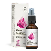 Witaminy i minerały - AURA HERBALS Aura Globe Trade Kwas foliowy witamina B9 30ml - suplement diety - miniaturka - grafika 1