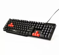 Klawiatury - Red Fighter K1 US czarna - miniaturka - grafika 1