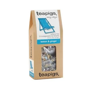 Teapigs lemon & ginger 15 piramidek - Herbata - miniaturka - grafika 1