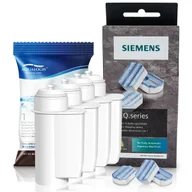 Akcesoria i części do ekspresów do kawy - Zestaw Siemens, Filtr Aqualogis AL-Inte 4szt, Siemens Odkamieniacz TZ80002 - miniaturka - grafika 1