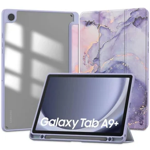 TECH-PROTECT SC PEN HYBRID ETUI POKROWIEC DO GALAXY TAB A9+ PLUS 11.0 X210 / X215 / X216 VIOLET MARBLE - Etui do tabletów - miniaturka - grafika 4