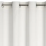 Zasłony - Euro Firany Zasłona Velvet Lili 140 x 250 Przelotka Biały 1218847 - miniaturka - grafika 1