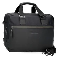 Torby na laptopy - Pepe Jeans Sail up Carteron na Laptopa 15,6 cala Czarny 40x30x11 cm Poliester i PU by Joumma Bags, Czarny (Black), Talla única, Tabliczka na laptopa - miniaturka - grafika 1