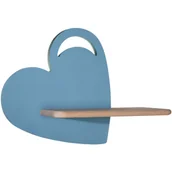 Lampy ścienne - Niebieski ścienny kinkiet dla dzieci serce C0-T65 - miniaturka - grafika 1