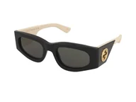 Okulary przeciwsłoneczne - Okulary przeciwsłoneczne Gucci GG1664S 001 - miniaturka - grafika 1
