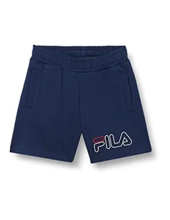 FILA Szorty dziecięce Scharan, uniseks, Medieval Blue, 86-92 - Spodenki damskie - miniaturka - grafika 1