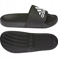 Klapki i japonki męskie - Klapki męskie sportowe basenowe adidas Adilette Shower GZ3779 czarne 48.5 - miniaturka - grafika 1