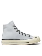 Trampki męskie - Converse Trampki Chuck 70 Hi A03437C Szary - miniaturka - grafika 1