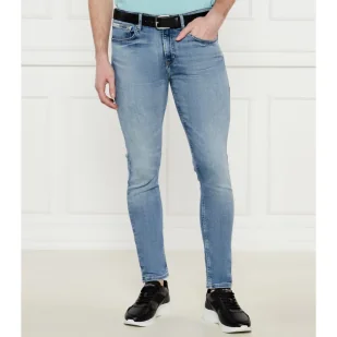 Calvin Klein Jeans Jeansy SKINNY Slim Fit - Spodnie męskie - miniaturka - grafika 1