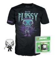 Figurki kolekcjonerskie - Funko Pocket Pop! & Tee, zestaw pocket box, Fortnite, Skull Trooper, XL - miniaturka - grafika 1