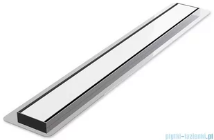 Wiper New Premium White Glass Odpływ liniowy z kołnierzem 110 cm syfon drop 50 poler 500.0382.01.110 | - Syfony - miniaturka - grafika 1