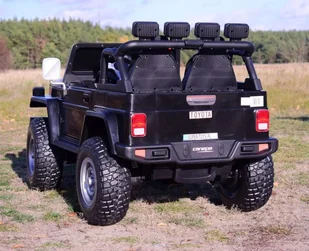 Toyota Land Cruiser Na Akumulator 4x4 Czarny /s316 - Pojazdy elektryczne dla dzieci - miniaturka - grafika 7