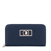 Portfele - Portfel U.S. Polo Assn. BIUXT6450WVP Granatowy - miniaturka - grafika 1