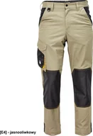 Odzież robocza - CERVA CREMORNE spodnie - męskie spodnie robocze do pasa, wytrzymała tkanina bawełnianiana, 60% bawełna, 40% poliester - jasnooliwkowy 48 - miniaturka - grafika 1