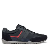 Sneakersy męskie - Sneakersy Geox U Wells U45T5A 02211 C4064 Granatowy - miniaturka - grafika 1