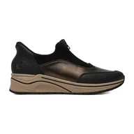 Półbuty damskie - Sneakers Rieker N9553-25 - miniaturka - grafika 1