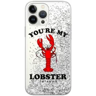 Etui i futerały do telefonów - ERT GROUP etui na telefon Apple Iphone XS, case oryginalny i oficjalnie licencjonowany przez Friends, wzór 007, optymalnie dopasowane, z efektem płynnego brokatu - miniaturka - grafika 1