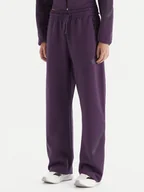 Spodnie sportowe damskie - adidas Spodnie dresowe Z.N.E. Barrel KB9441 Fioletowy Loose Fit - miniaturka - grafika 1