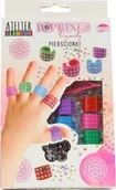 Zabawki kreatywne - Dromader Atelier Glamour Pierścionki 12/dbox 01147 11478 - miniaturka - grafika 1